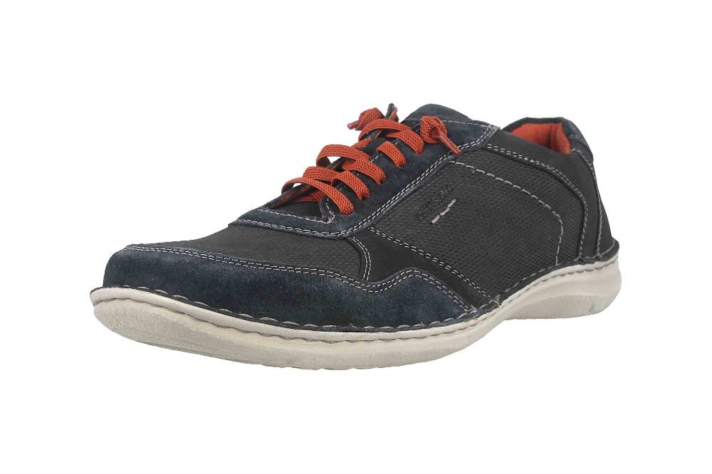 Josef Seibel Anvers 97 Halbschuhe in Übergrößen Blau 43697 TE21 526 große Herrenschuhe im Angebot