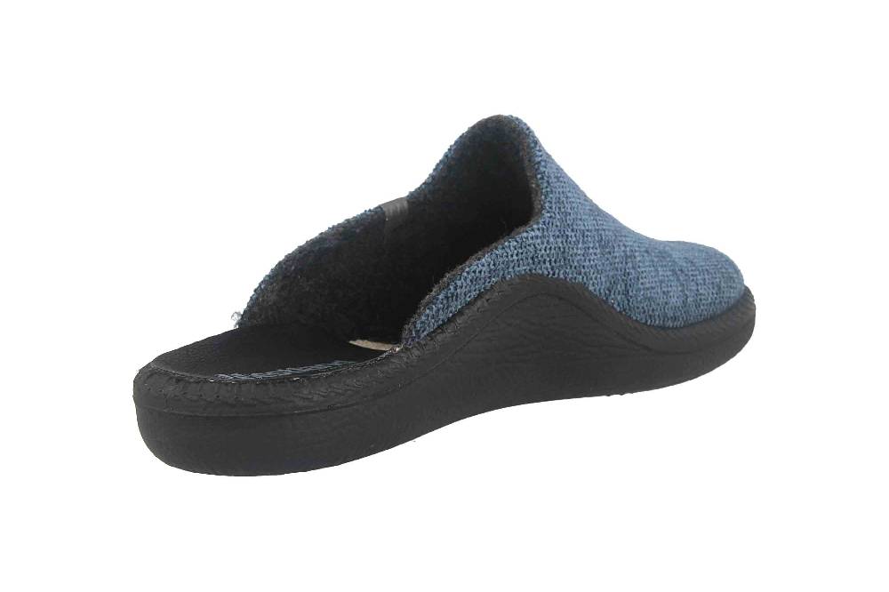 Westland Monaco 222 Clogs & Hausschuhe in Übergrößen Blau 20622-MA572-540 große Herrenschuhe Sonderangebot