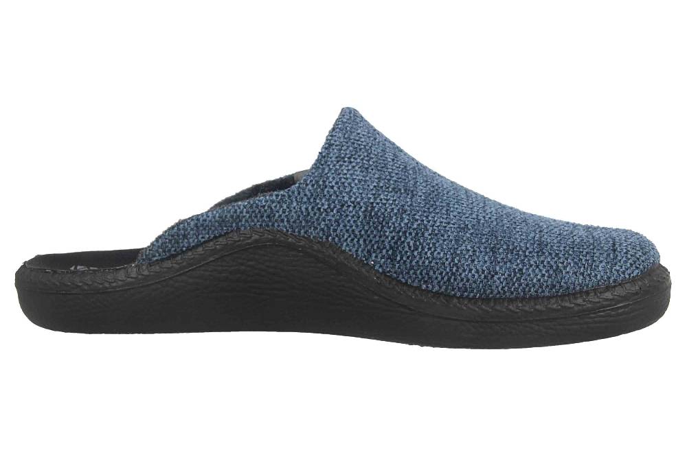 Westland Monaco 222 Clogs & Hausschuhe in Übergrößen Blau 20622-MA572-540 große Herrenschuhe Sonderangebot