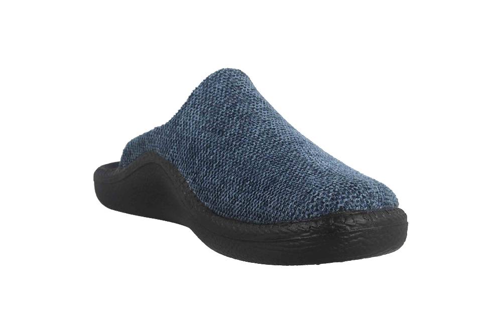 Westland Monaco 222 Clogs & Hausschuhe in Übergrößen Blau 20622-MA572-540 große Herrenschuhe Sonderangebot