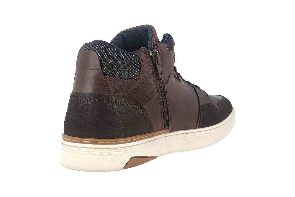 Bullboxer Harish Cup Ankle I Boots in Übergrößen Braun 887P51789BDBNASU39/887P51789BDBNASU88 große Herrenschuhe Günstig kaufen