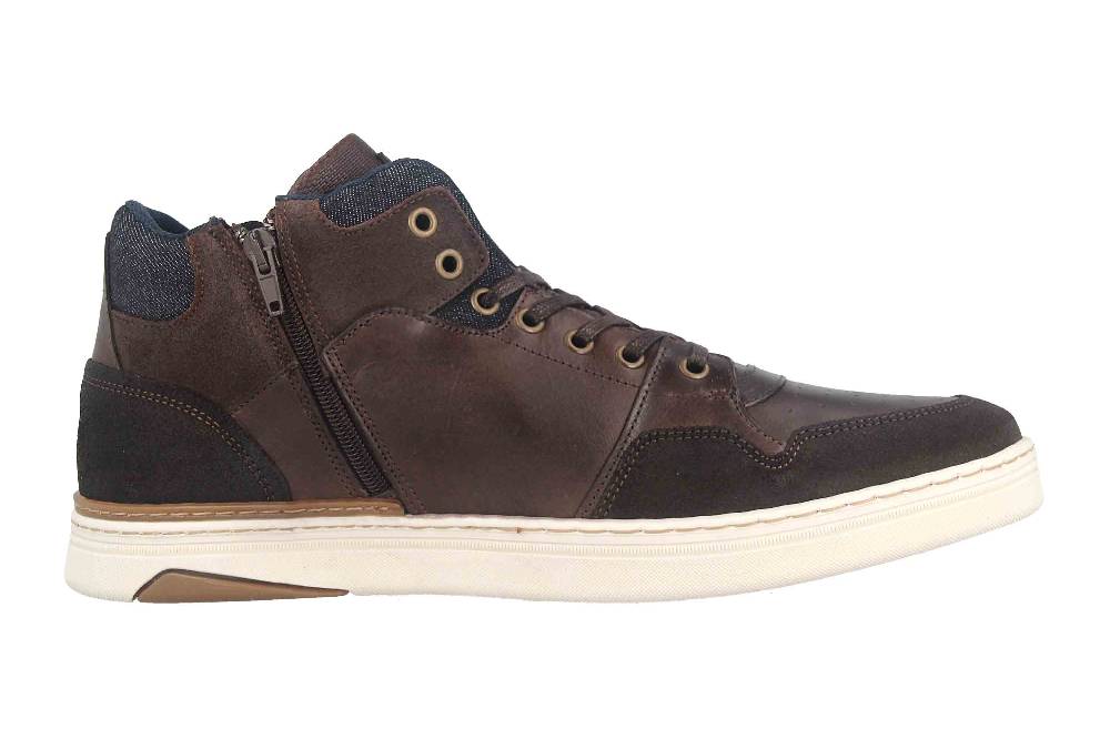 Bullboxer Harish Cup Ankle I Boots in Übergrößen Braun 887P51789BDBNASU39/887P51789BDBNASU88 große Herrenschuhe Günstig kaufen