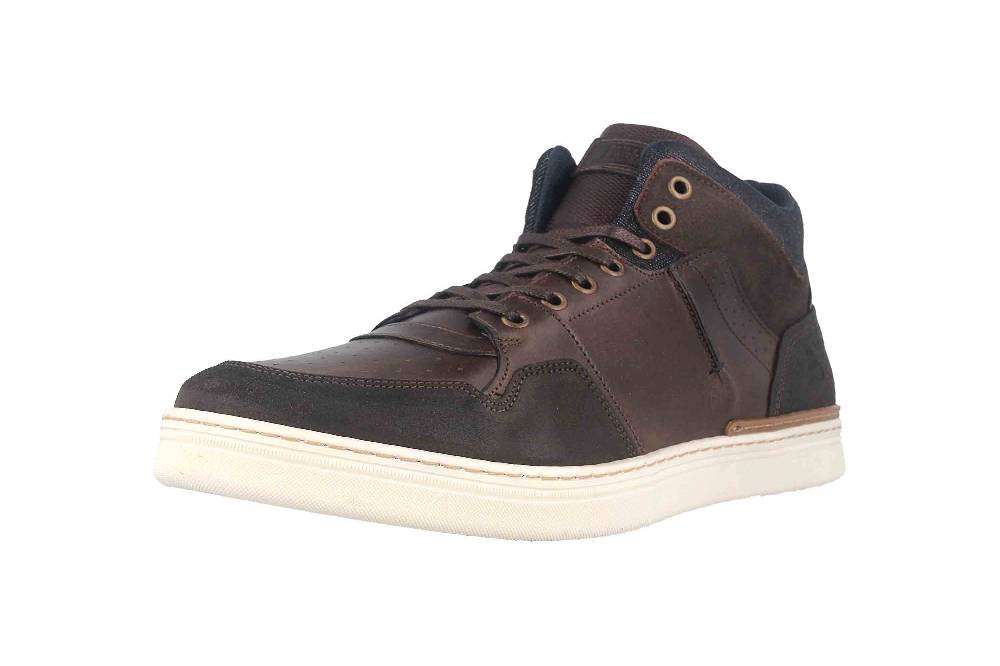 Bullboxer Harish Cup Ankle I Boots in Übergrößen Braun 887P51789BDBNASU39/887P51789BDBNASU88 große Herrenschuhe Günstig kaufen