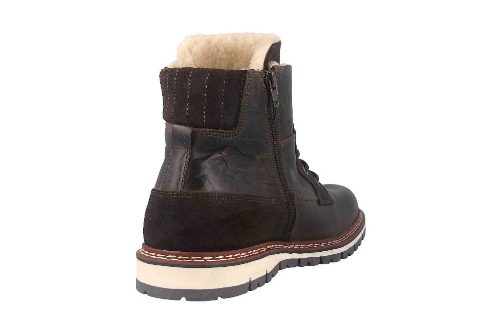 Bullboxer AKHIL MID LACE II Boots in Übergrößen Braun 877K55858AP134SU39/877K55858AP134SU88 große Herrenschuhe Flash Sale