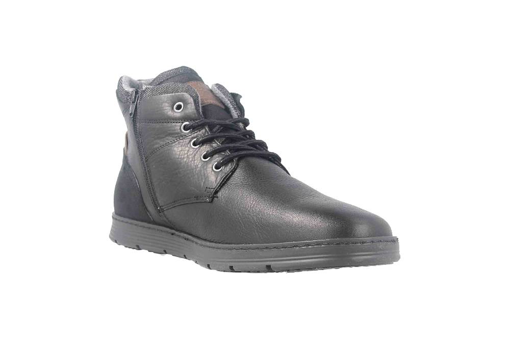 Bullboxer Stiefeletten in Übergrößen Schwarz 628K50861ABLCKSU39 große Herrenschuhe Begrenztes Angebot