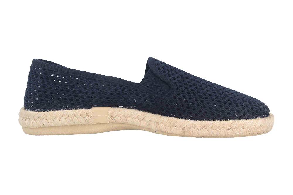Andres Machado Slipper in Übergrößen Blau AM500 Rejilla Marino/ Herren große Herrenschuhe Cyber Monday