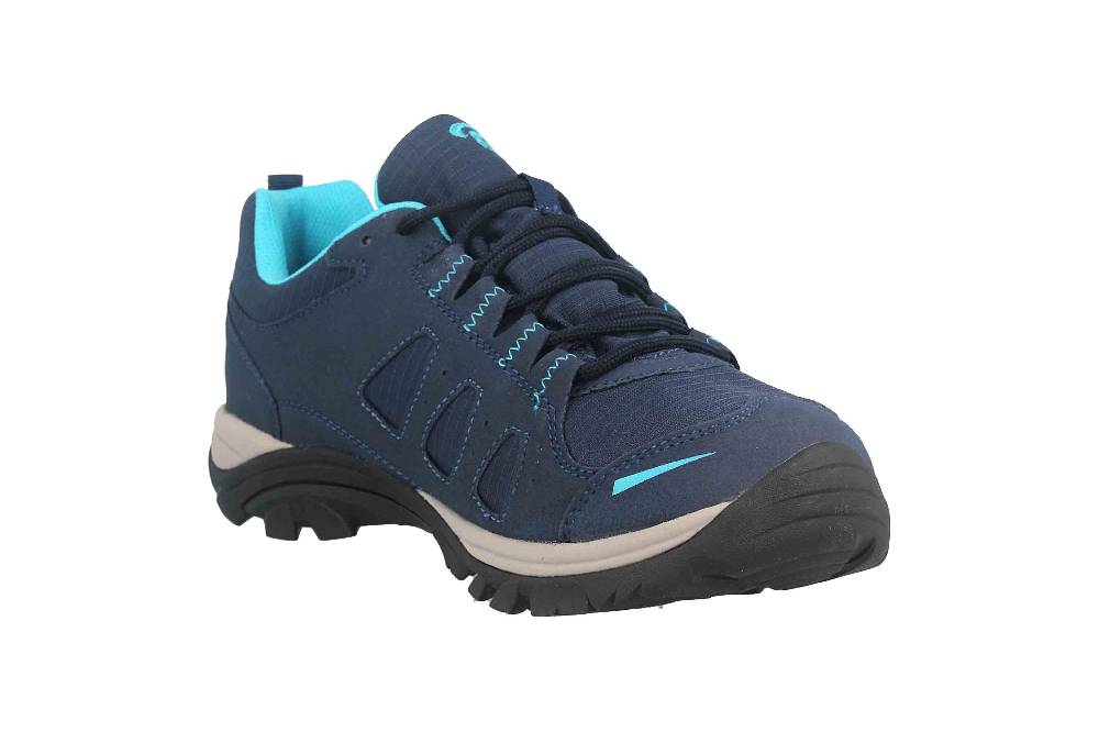 Brütting Mount Frakes Low Trekkingschuhe in Übergrößen Blau 211306 große Damenschuhe Jubiläumsangebot