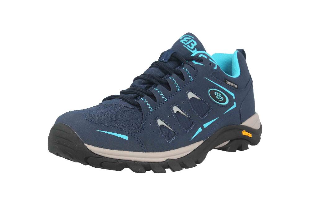 Brütting Mount Frakes Low Trekkingschuhe in Übergrößen Blau 211306 große Damenschuhe Jubiläumsangebot