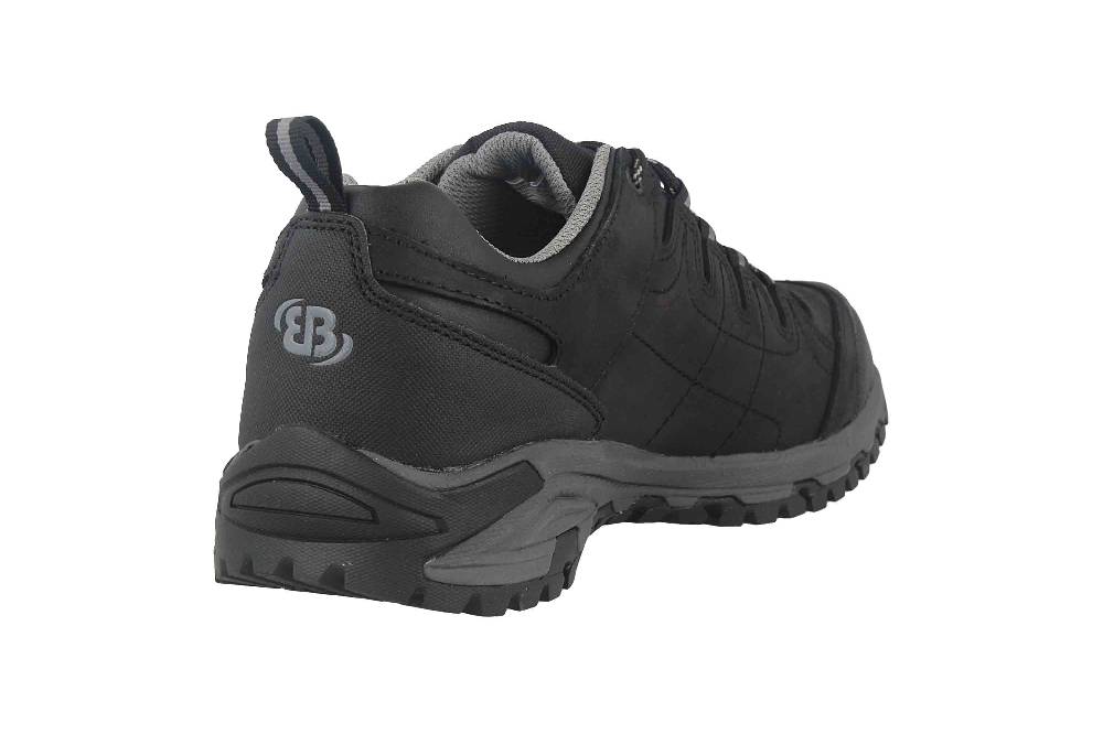 Brütting Blackburn Low Trekkingschuhe in Übergrößen Schwarz 211219 große Damenschuhe Top Angebot