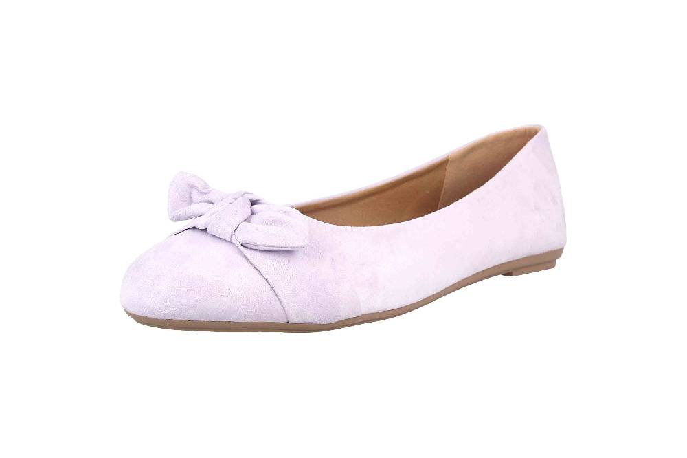 Fitters Footwear Claire Ballerinas in Übergrößen Lila 2.589647 Lilac große Damenschuhe Exklusive Angebote