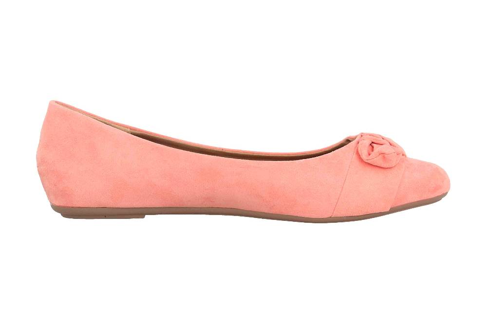 Fitters Footwear Claire Ballerinas in Übergrößen Rosa 2.589647 Coral große Damenschuhe Große Rabatte