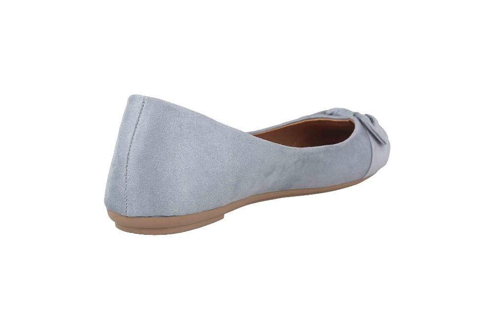 Fitters Footwear Claire Ballerinas in Übergrößen Blau 2.589647 Blue große Damenschuhe Neuheiten