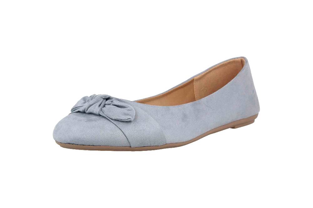 Fitters Footwear Claire Ballerinas in Übergrößen Blau 2.589647 Blue große Damenschuhe Neuheiten