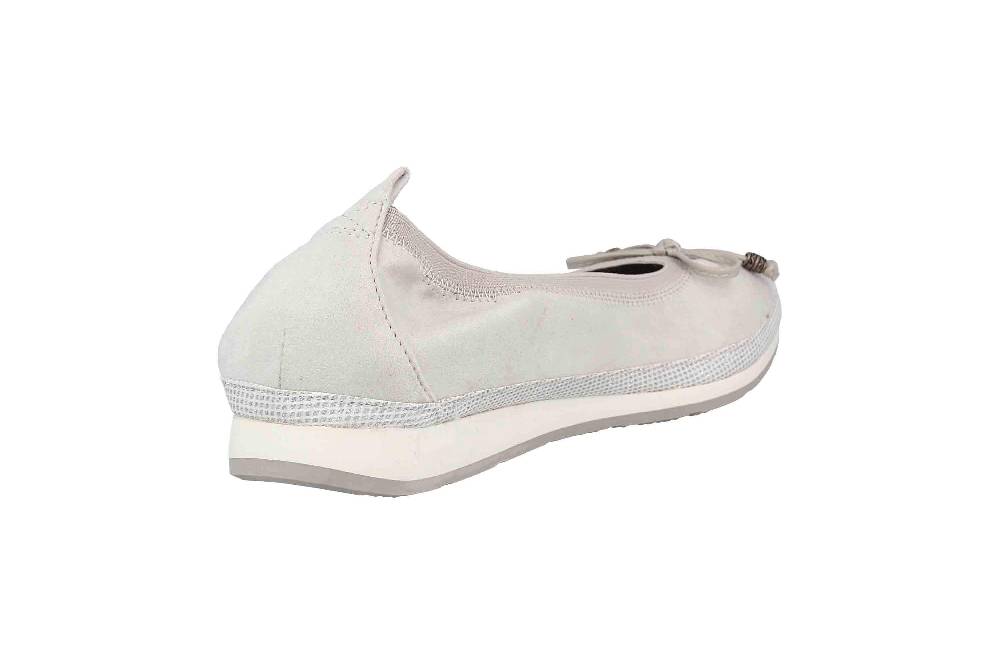 Fitters Footwear Celine Ballerinas in Übergrößen Grau 2.132301 Grey MF große Damenschuhe Bestseller