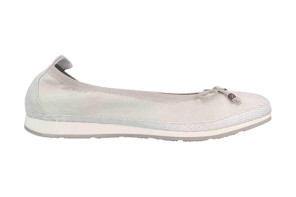 Fitters Footwear Celine Ballerinas in Übergrößen Grau 2.132301 Grey MF große Damenschuhe Bestseller