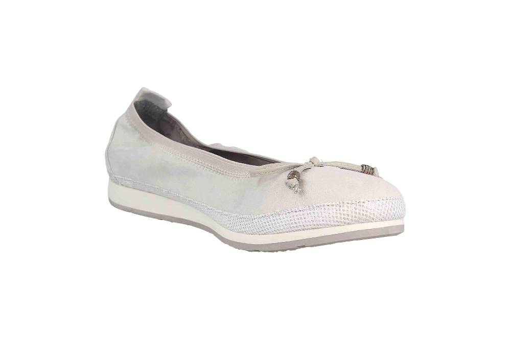 Fitters Footwear Celine Ballerinas in Übergrößen Grau 2.132301 Grey MF große Damenschuhe Bestseller