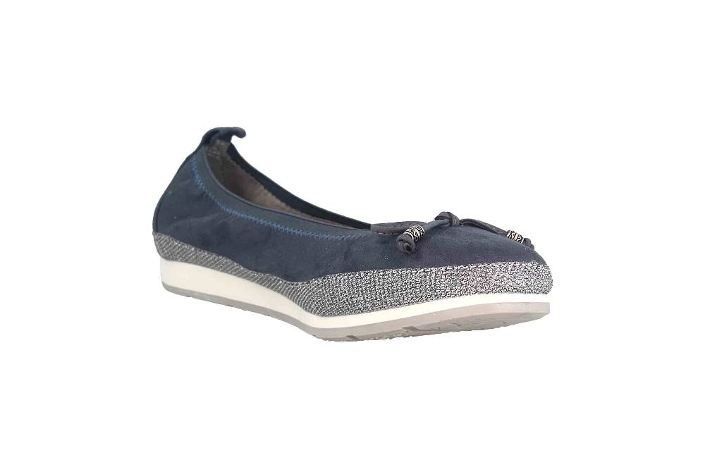 Fitters Footwear Celine Ballerinas in Übergrößen Blau 2.132301 Navy MF große Damenschuhe Saisonale Angebote