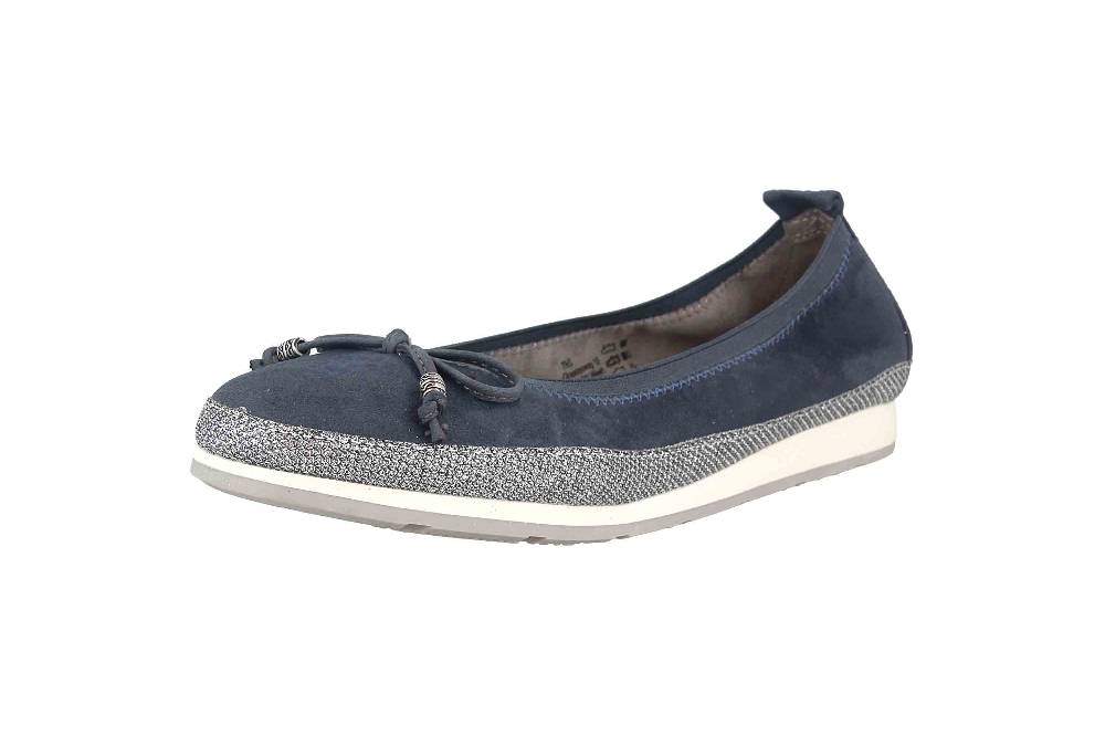 Fitters Footwear Celine Ballerinas in Übergrößen Blau 2.132301 Navy MF große Damenschuhe Saisonale Angebote