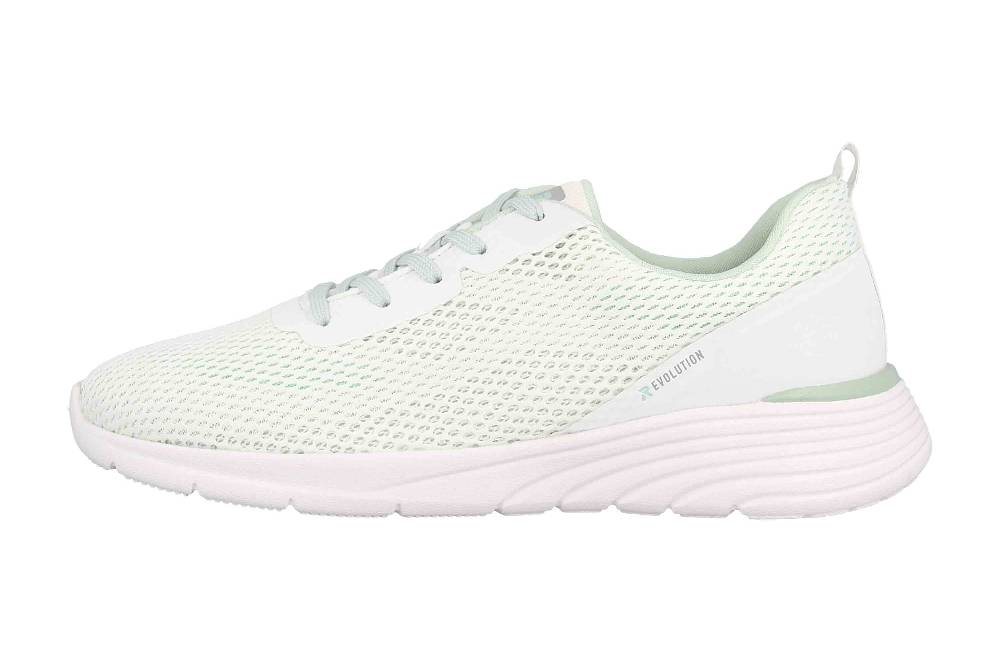 Rieker Evolution Sneaker in Übergrößen Weiß W0401-80 große Damenschuhe Sonderangebote