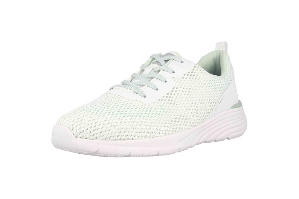 Rieker Evolution Sneaker in Übergrößen Weiß W0401-80 große Damenschuhe Sonderangebote