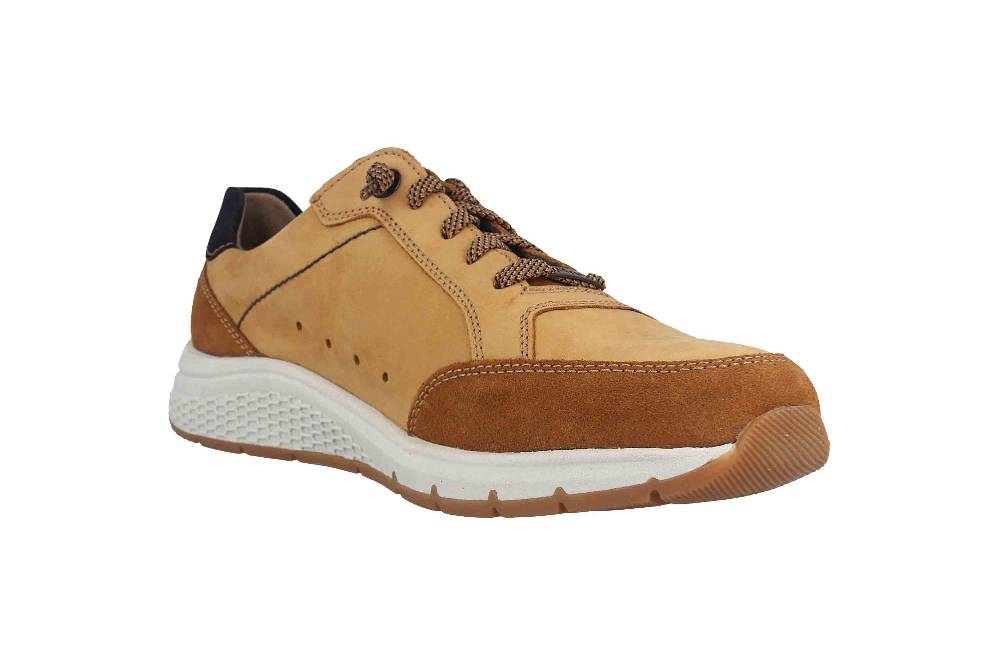 Fretz Men Denny Halbschuhe in Übergrößen Braun 8814.4961-73 große Herrenschuhe Letzte 2 Tage