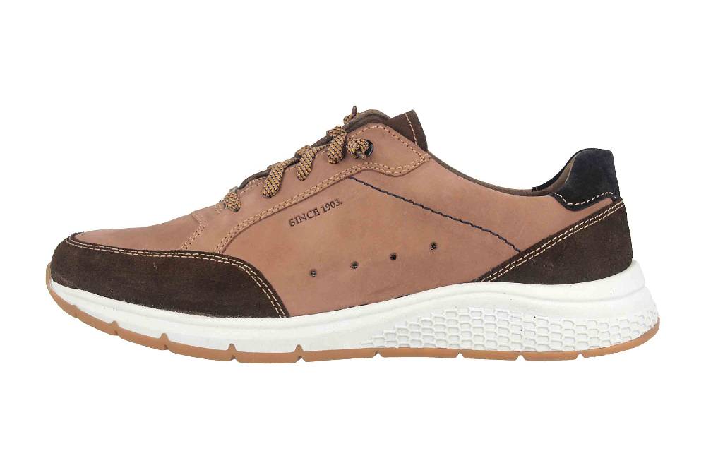 Fretz Men Denny Halbschuhe in Übergrößen Braun 8814.4961-38 große Herrenschuhe