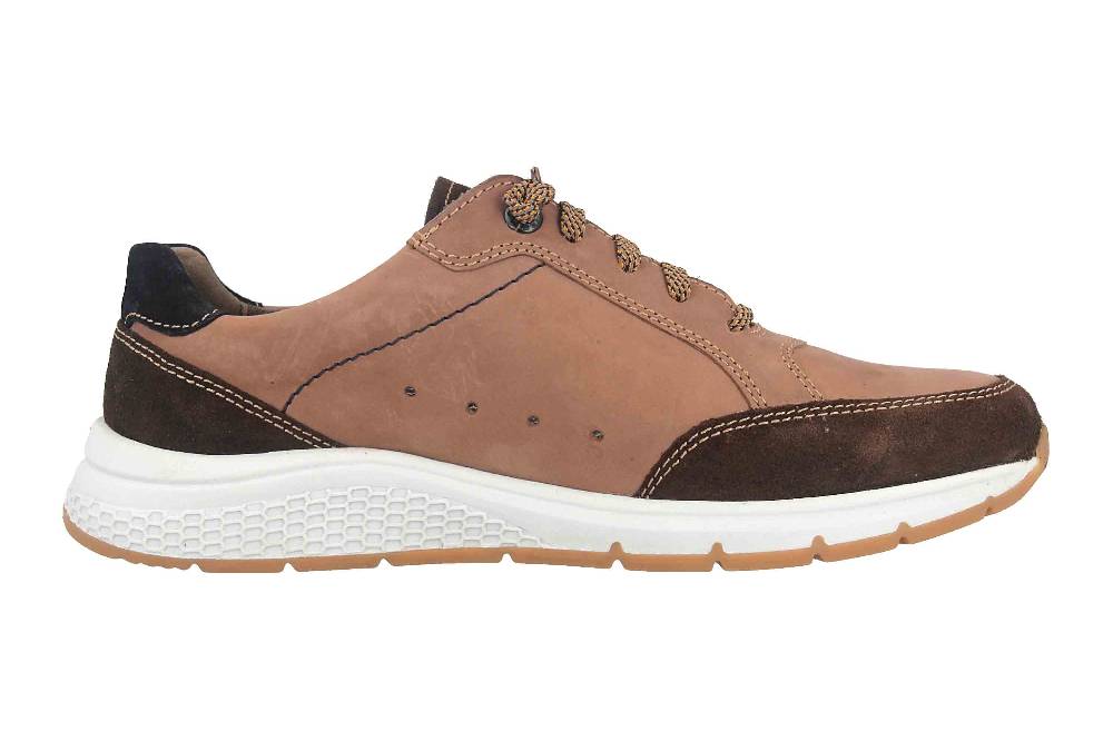 Fretz Men Denny Halbschuhe in Übergrößen Braun 8814.4961-38 große Herrenschuhe Letzter Tag