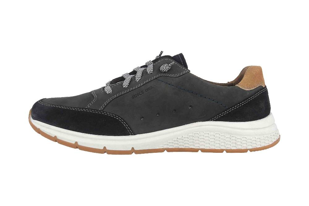 Fretz Men Denny Halbschuhe in Übergrößen Blau 8814.4961-32 große Herrenschuhe Zeitbegrenzte Promotion