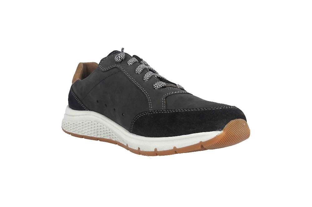 Fretz Men Denny Halbschuhe in Übergrößen Blau 8814.4961-32 große Herrenschuhe Zeitbegrenzte Promotion