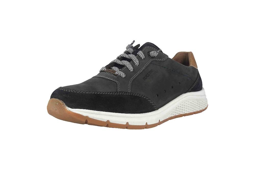 Fretz Men Denny Halbschuhe in Übergrößen Blau 8814.4961-32 große Herrenschuhe Zeitbegrenzte Promotion