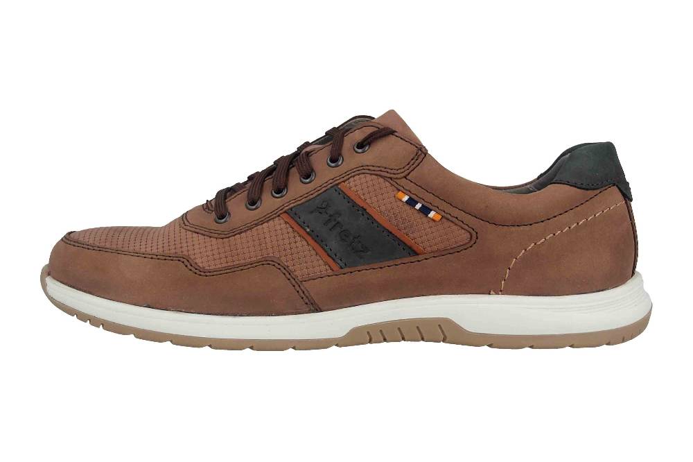 Fretz Men Arezzo Halbschuhe in Übergrößen Braun 4815.7661-38 große Herrenschuhe Bis zu 60% Rabatt