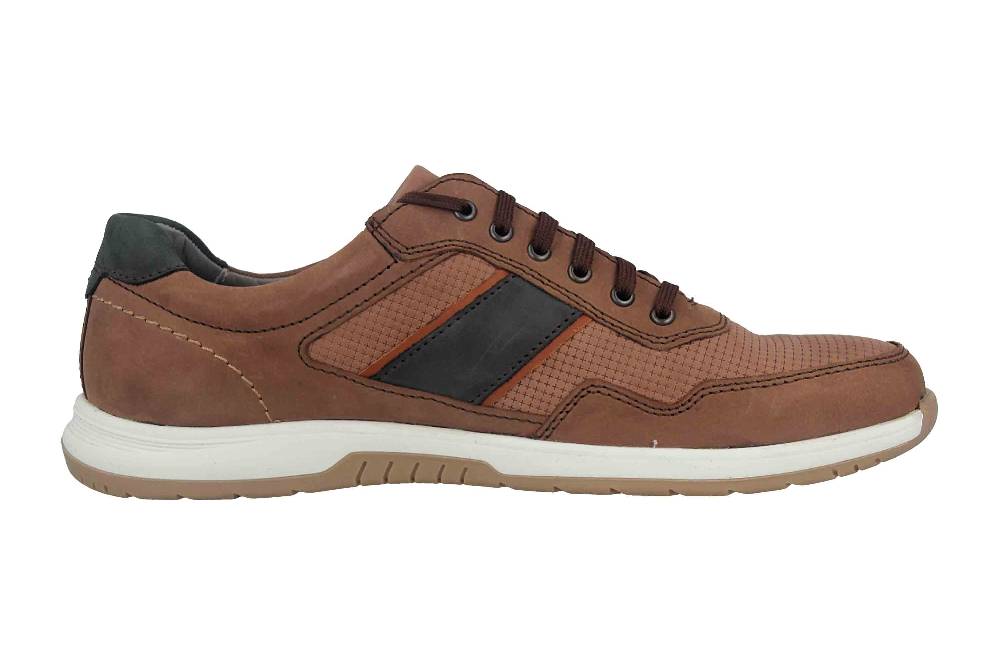 Fretz Men Arezzo Halbschuhe in Übergrößen Braun 4815.7661-38 große Herrenschuhe Bis zu 60% Rabatt