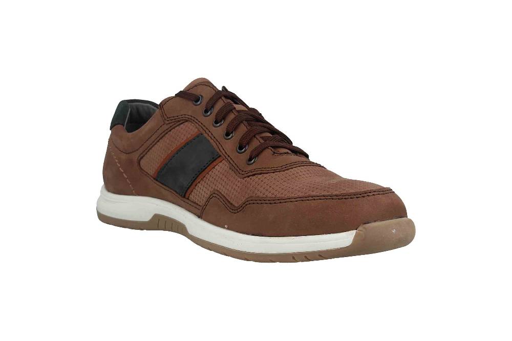 Fretz Men Arezzo Halbschuhe in Übergrößen Braun 4815.7661-38 große Herrenschuhe Bis zu 60% Rabatt