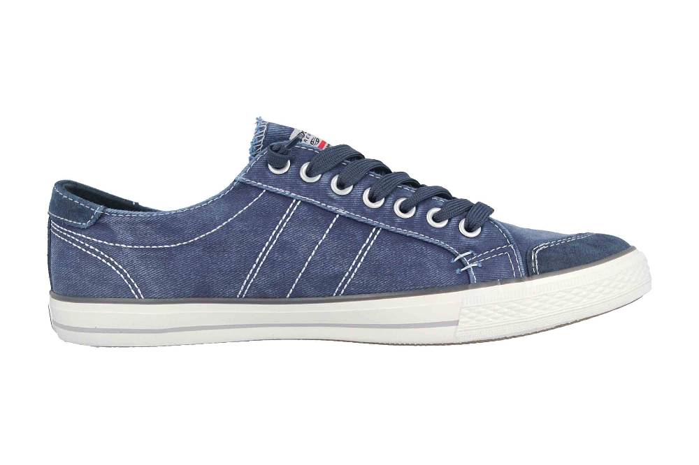 Dockers Sneaker in Übergrößen Blau 30ST027-790660 große Herrenschuhe Nur für heute