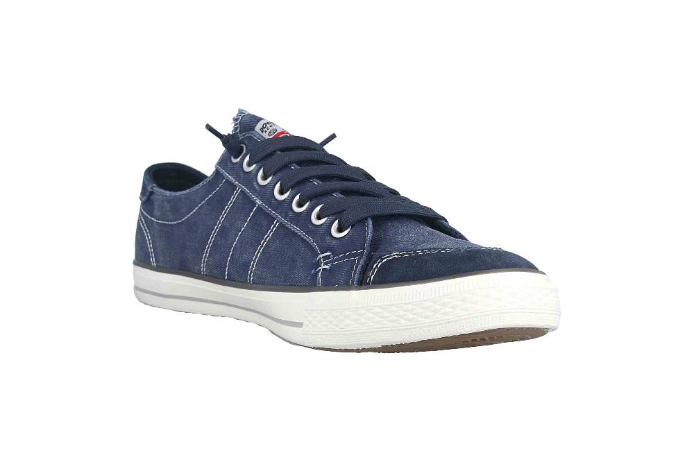 Dockers Sneaker in Übergrößen Blau 30ST027-790660 große Herrenschuhe Nur für heute