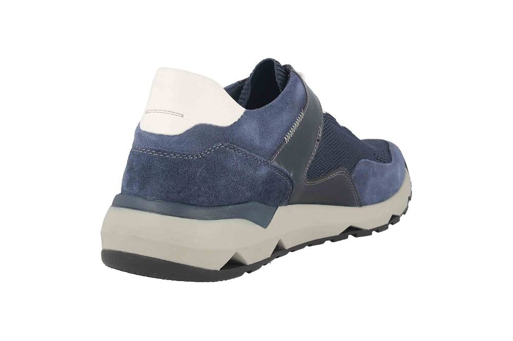 Josef Seibel Jeremiah 02 Sneaker in Übergrößen Blau 37702 TE325 501 große Herrenschuhe Vierteljährliche Förderung