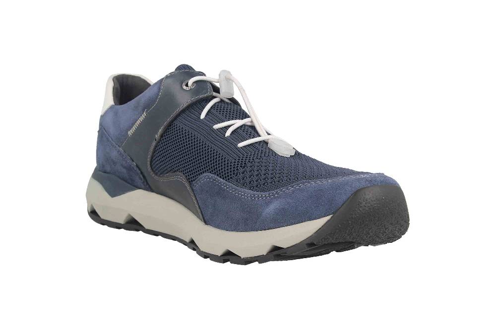 Josef Seibel Jeremiah 02 Sneaker in Übergrößen Blau 37702 TE325 501 große Herrenschuhe Vierteljährliche Förderung