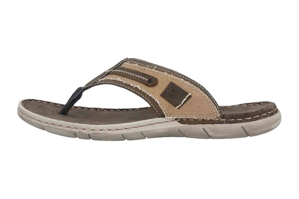Josef Seibel Paul 57 Zehentrenner in Übergrößen Grün 43257 86 630 große Herrenschuhe