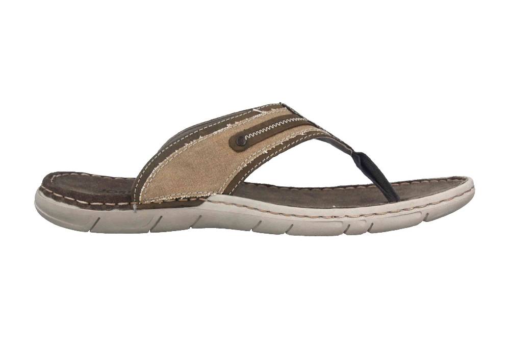 Josef Seibel Paul 57 Zehentrenner in Übergrößen Grün 43257 86 630 große Herrenschuhe Nur noch ein Tag übrig