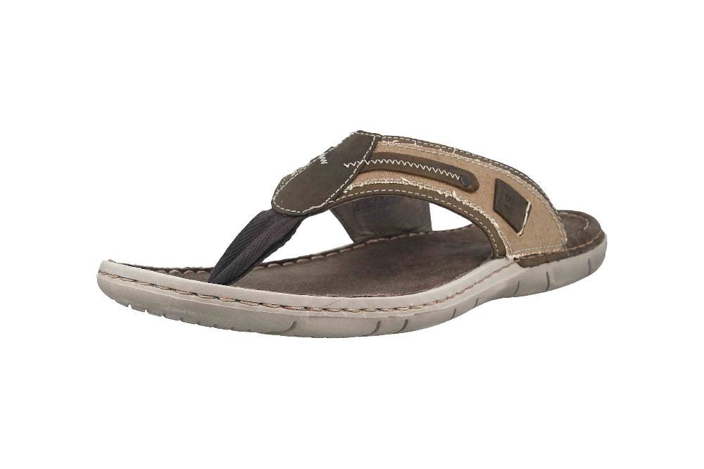 Josef Seibel Paul 57 Zehentrenner in Übergrößen Grün 43257 86 630 große Herrenschuhe Nur noch ein Tag übrig