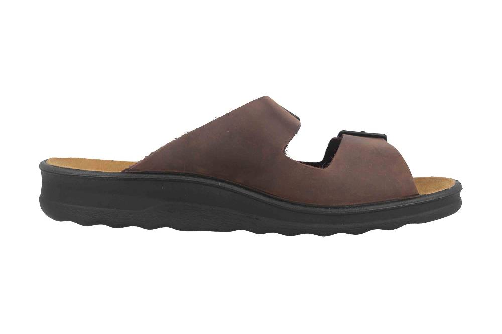 Westland Metz 266 Pantoletten in Übergrößen Braun 26266 348 380 große Herrenschuhe Riesige Rabatte