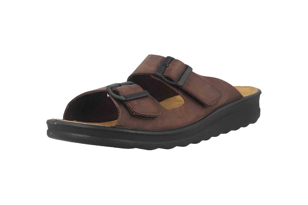 Westland Metz 266 Pantoletten in Übergrößen Braun 26266 348 380 große Herrenschuhe Riesige Rabatte