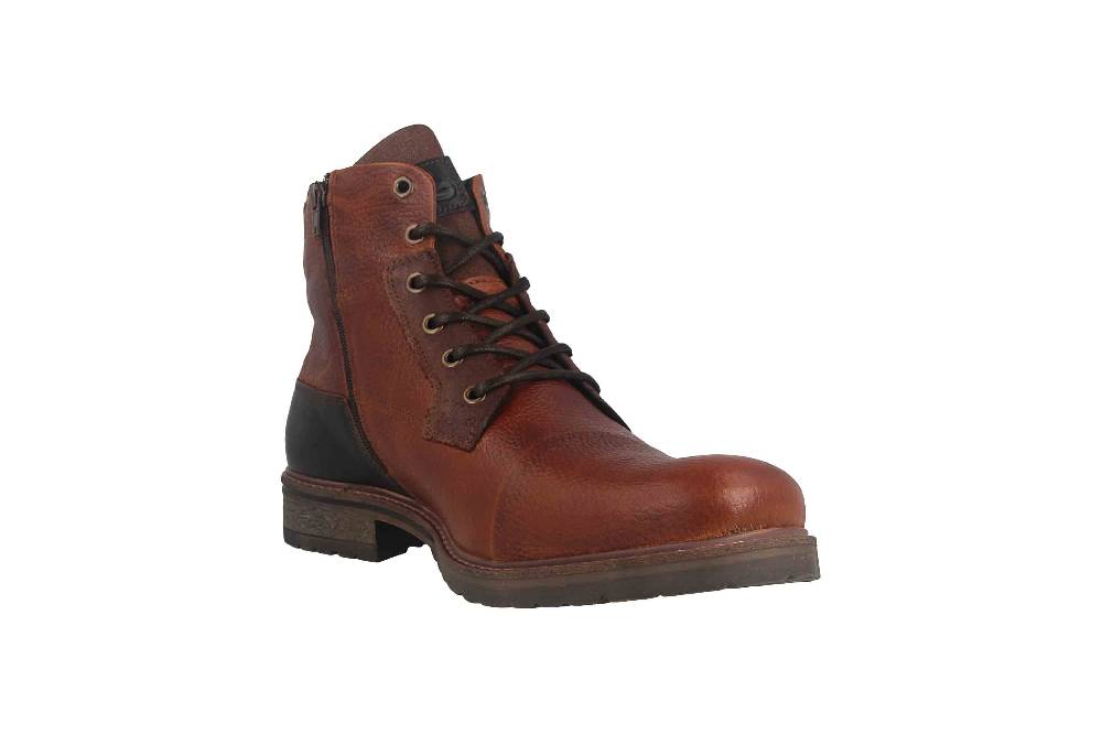 Bullboxer Boots in Übergrößen Braun 285K55858ECOBBSU88 große Herrenschuhe Fabrikladen