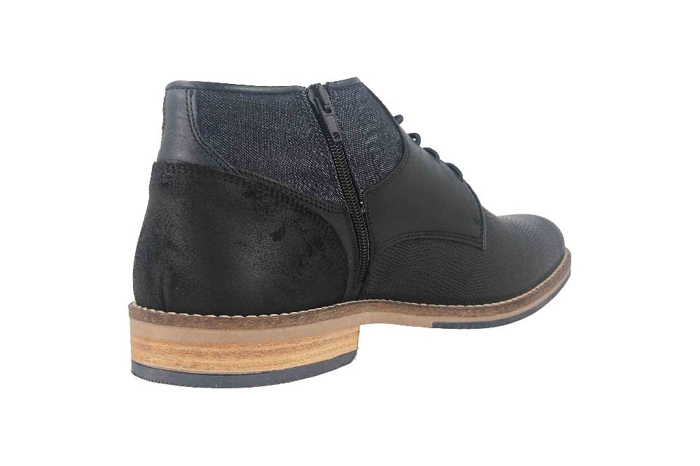 Bullboxer Stiefeletten in Übergrößen Schwarz 773K56284DP6BNSU88 große Herrenschuhe Begrenzt auf 3 Tage