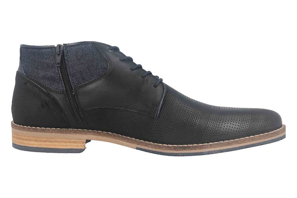 Bullboxer Stiefeletten in Übergrößen Schwarz 773K56284DP6BNSU88 große Herrenschuhe Begrenzt auf 3 Tage