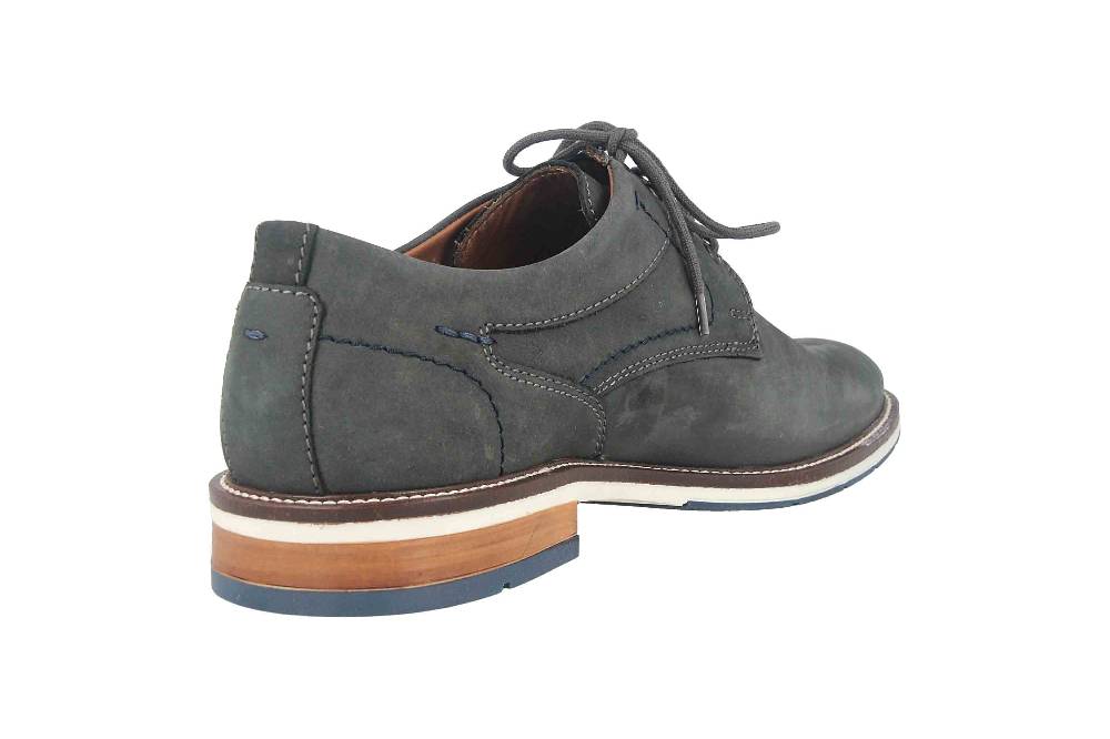Fretz Men Andrew Halbschuhe in Übergrößen Blau 6951.4516-32 große Herrenschuhe Online