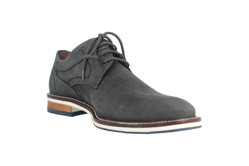 Fretz Men Andrew Halbschuhe in Übergrößen Blau 6951.4516-32 große Herrenschuhe Online