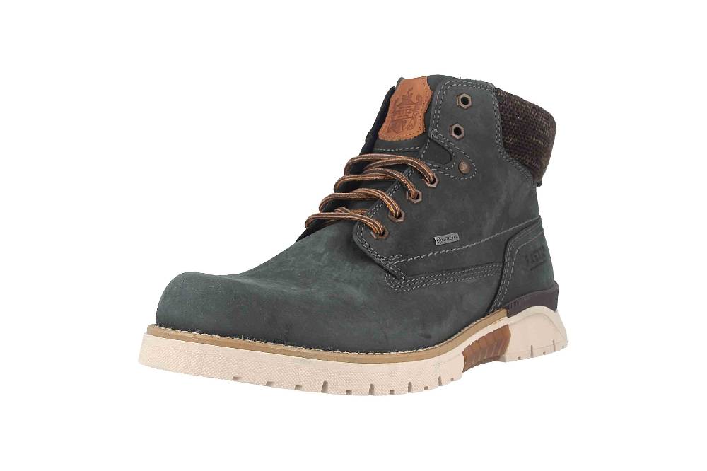 Fretz Men Cooper Boots in Übergrößen Blau 1328.1416-32 große Herrenschuhe Outlet