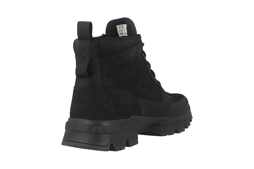 Timberland TBL Originals Ultra WP Chukka JET BLACK Boots in Übergrößen Schwarz TB0A44RH0151 große Herrenschuhe Auslauf