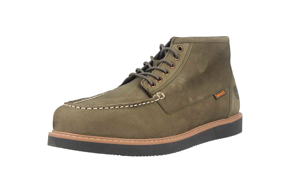 Timberland Newmarket II Boat Chukka GRAPE LEAF Boots in Übergrößen Grün TB0A2BSUA581 große Herrenschuhe Hotsell